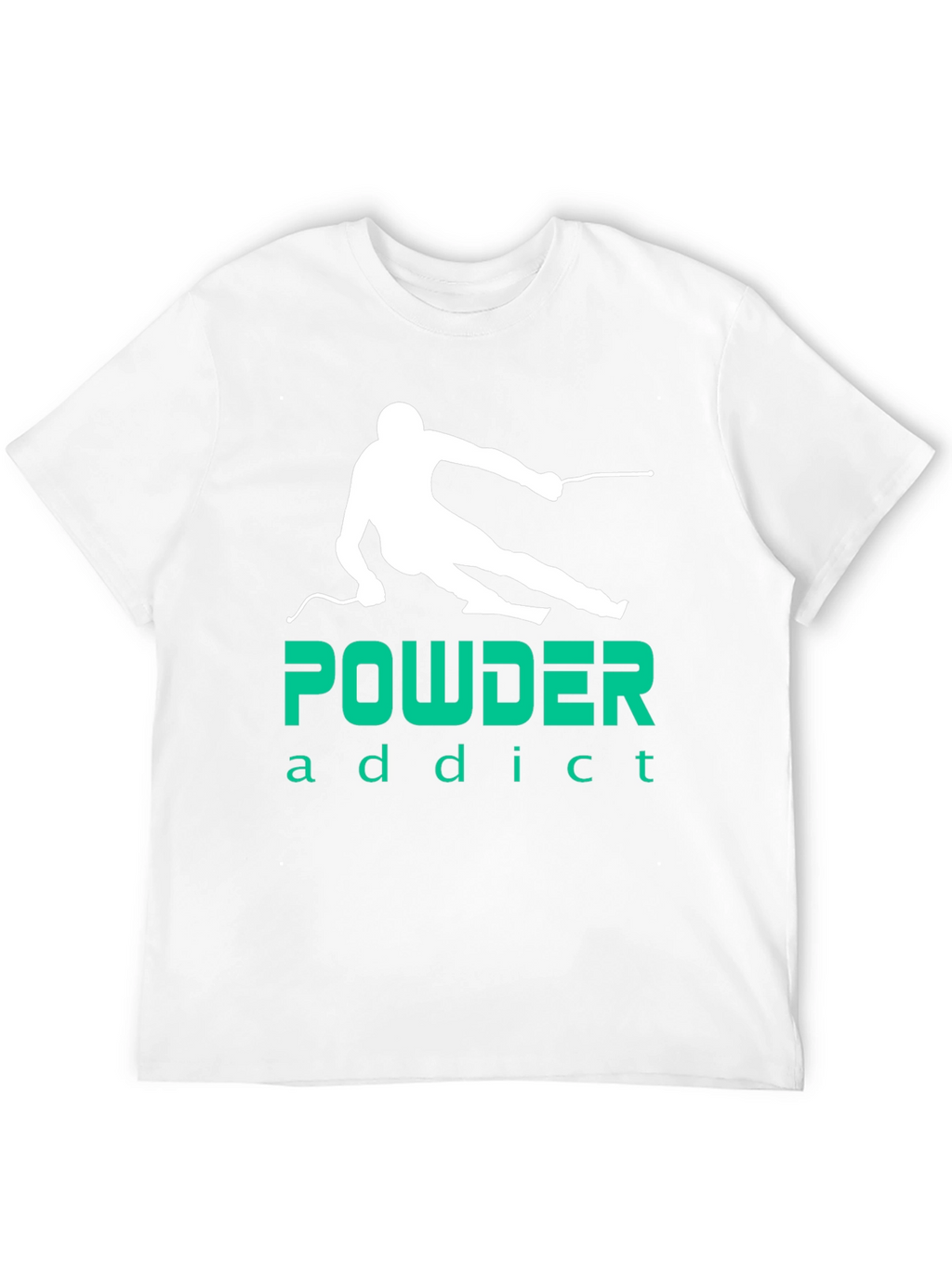 Powder Addict T-Shirt - Black