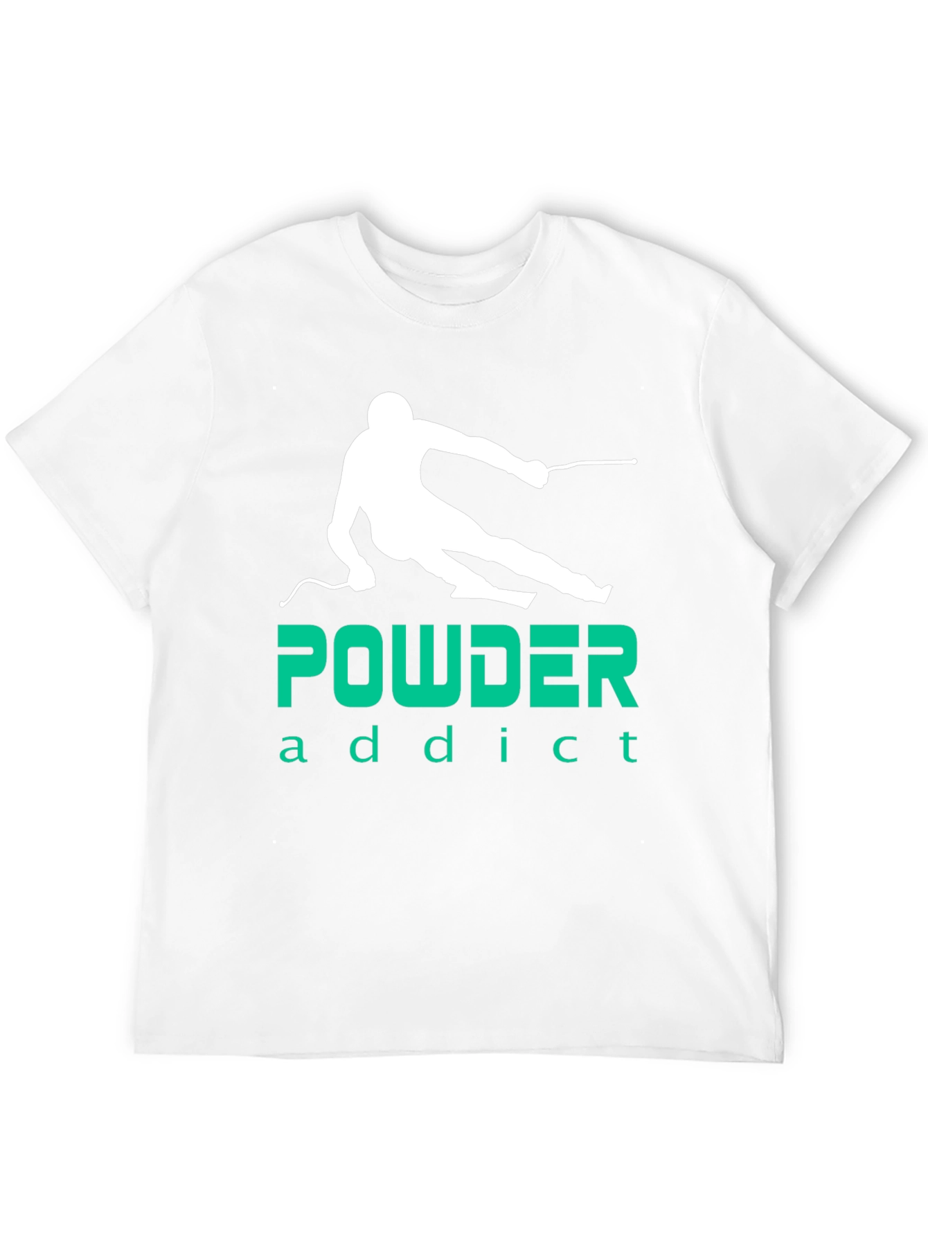 Powder Addict T-Shirt - Black