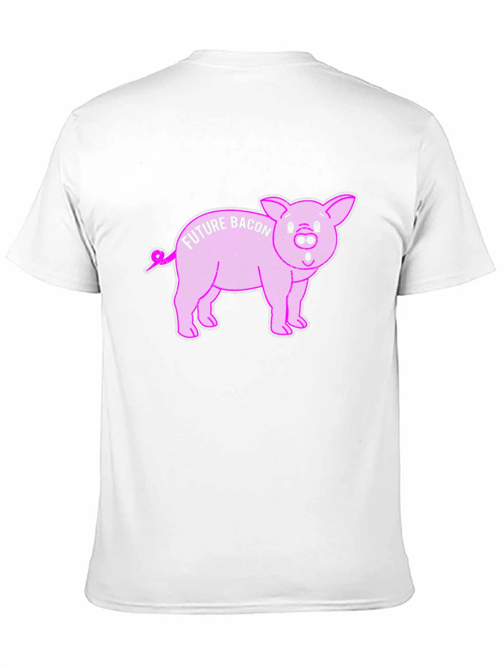 Future Bacon Pig Graphic Novelty T-Shirt - Unisex