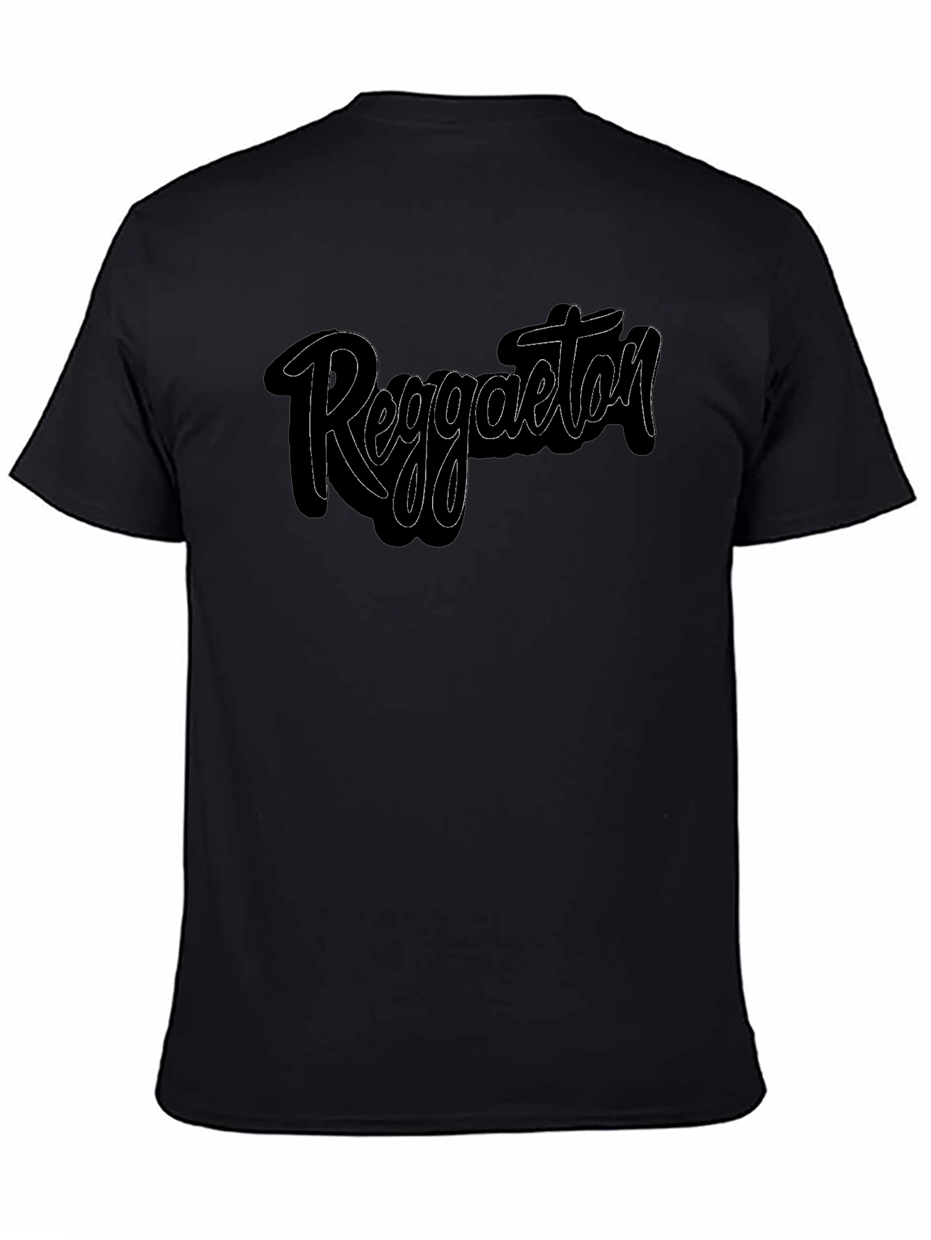 Reggaeton Black T-Shirt - Stylish Graphic Tee