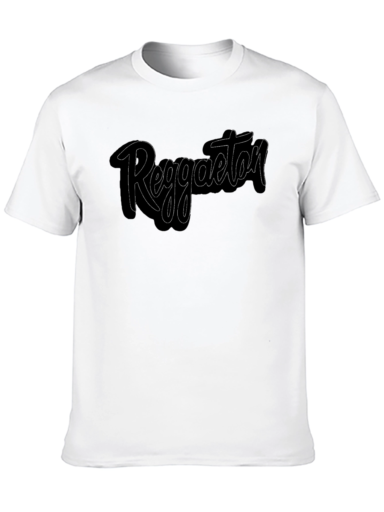 Reggaeton Black T-Shirt - Stylish Graphic Tee