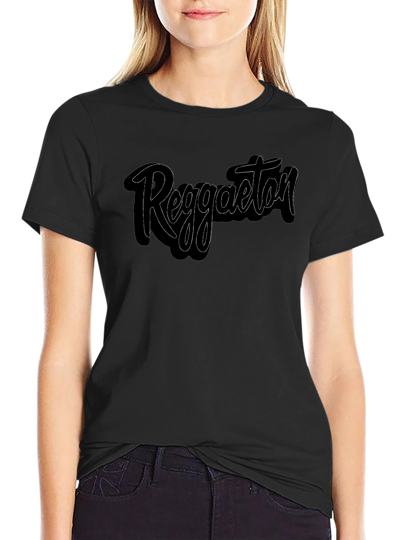 Reggaeton Black T-Shirt - Stylish Graphic Tee