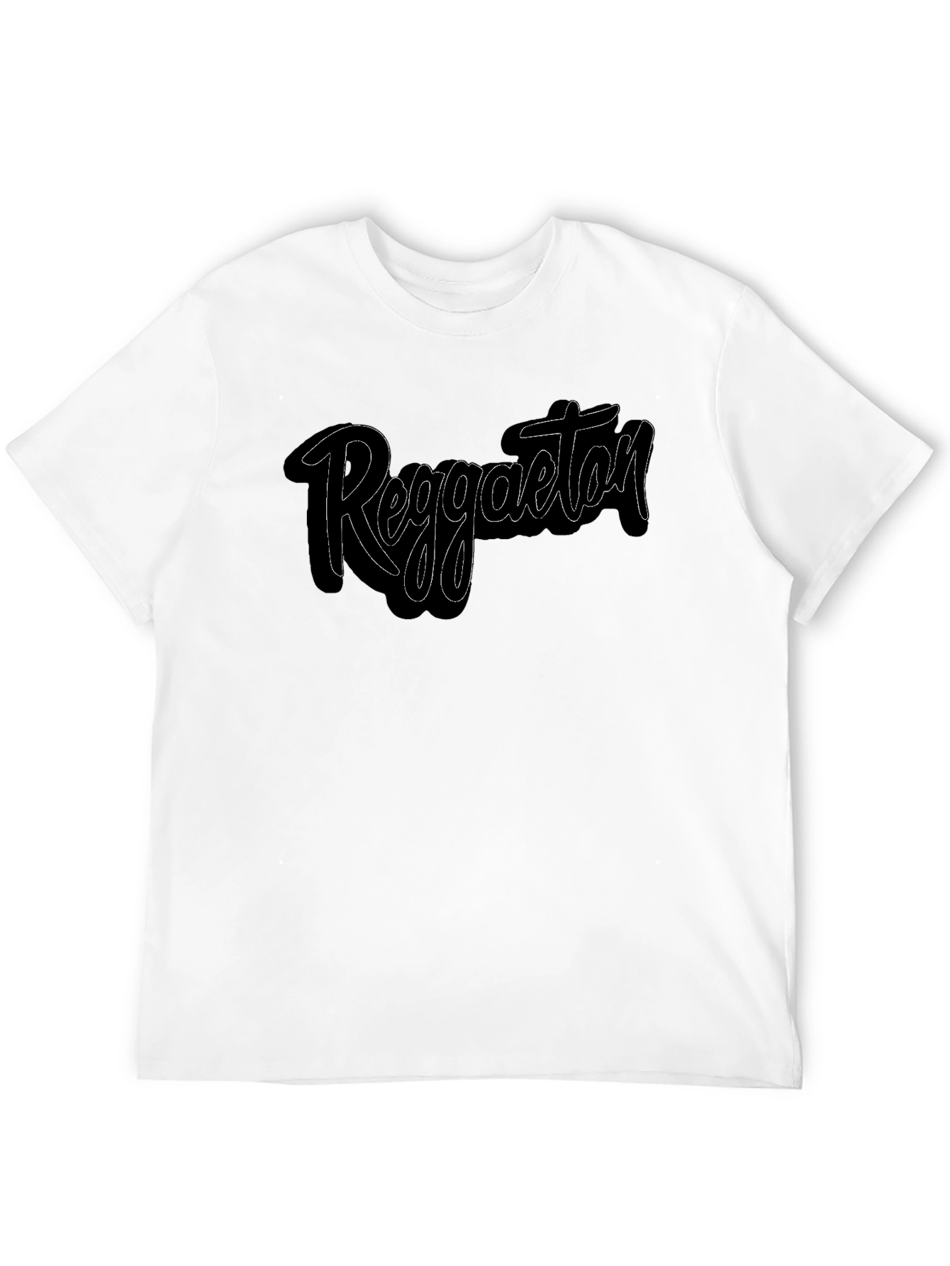 Reggaeton Black T-Shirt - Stylish Graphic Tee