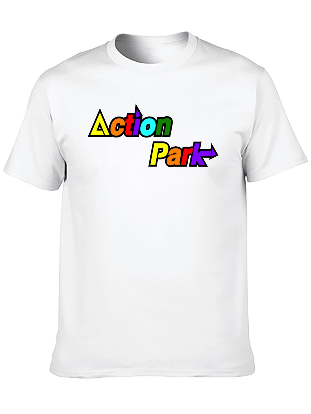 Action Park Rainbow Graphic T-Shirt