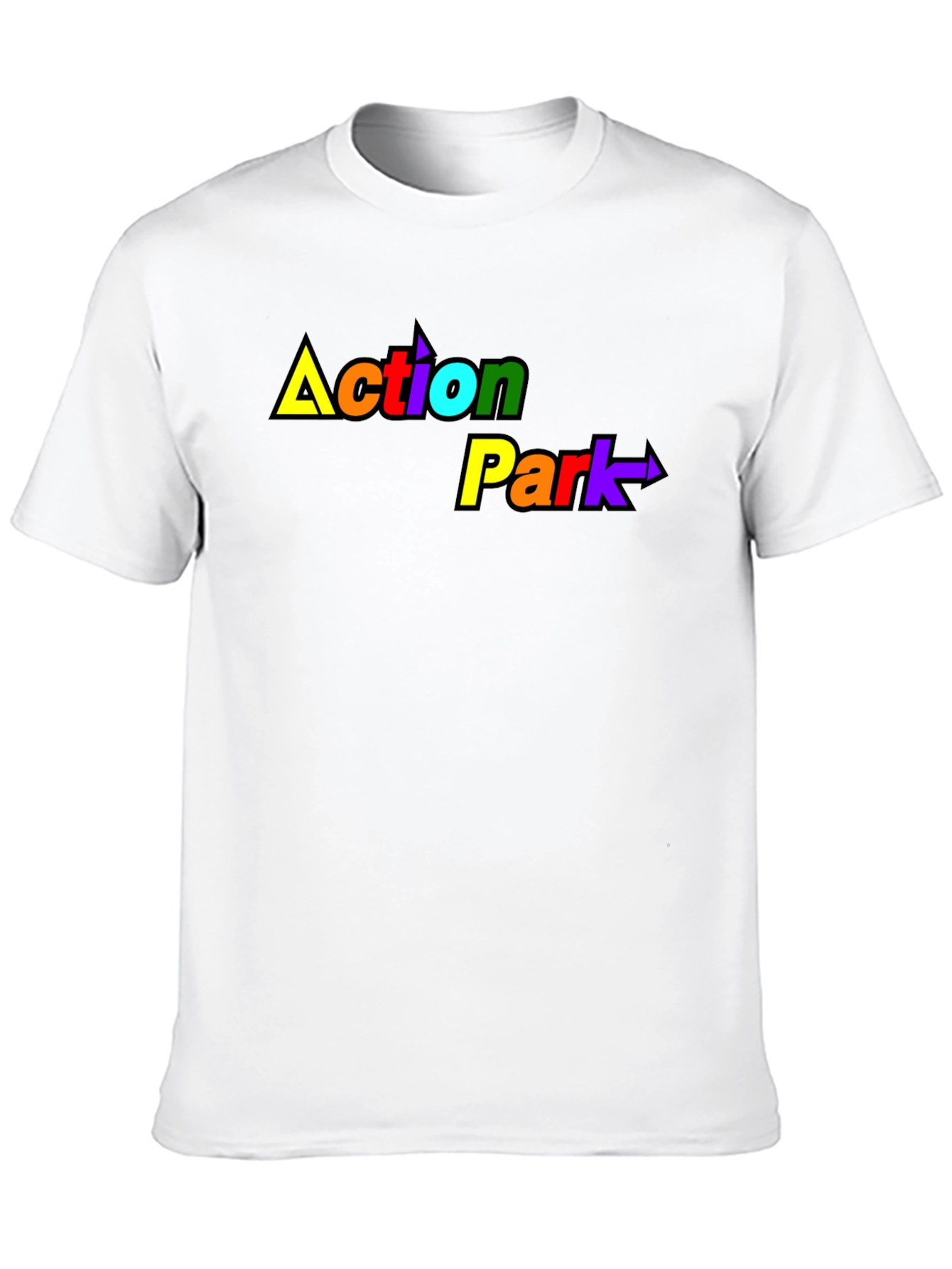 Action Park Rainbow Graphic T-Shirt