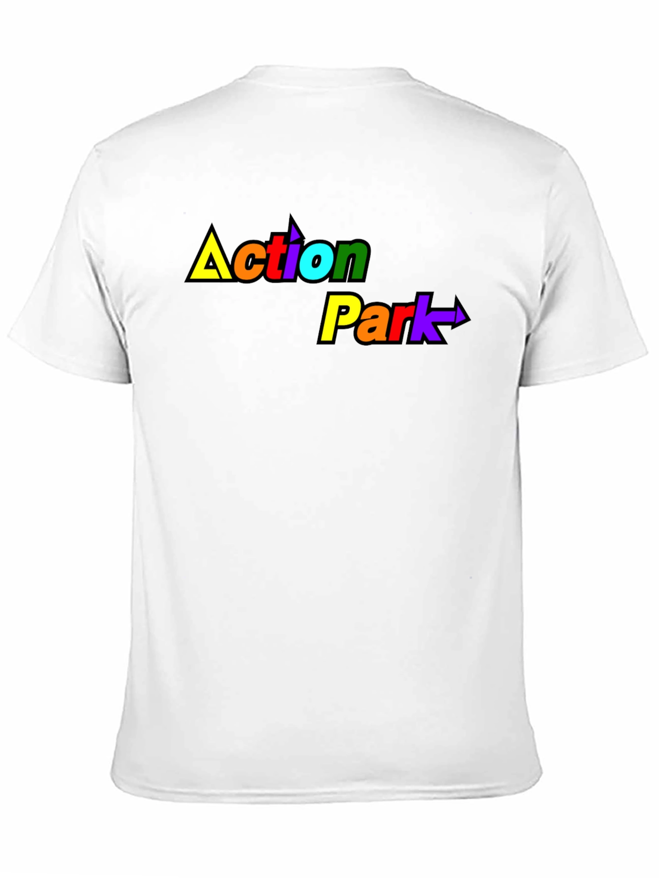 Action Park Rainbow Graphic T-Shirt