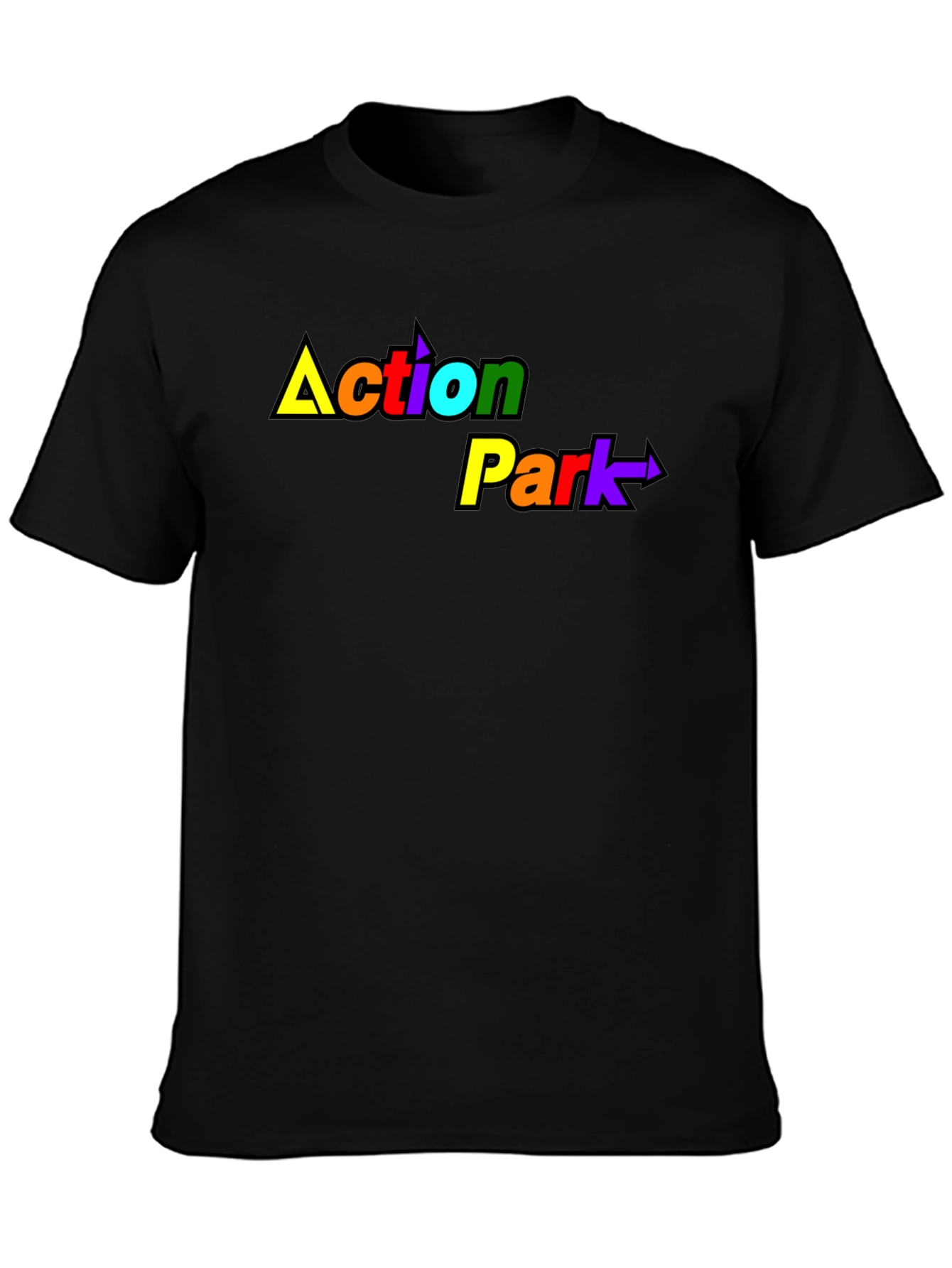 Action Park Rainbow Graphic T-Shirt