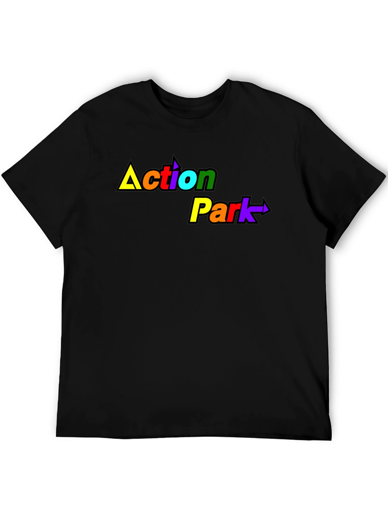 Action Park Rainbow Graphic T-Shirt