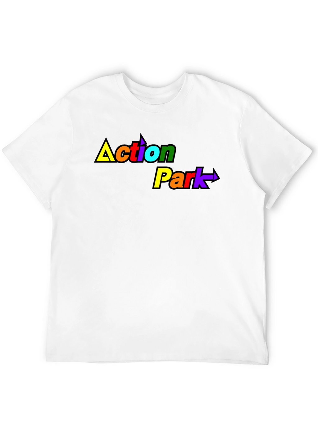 Action Park Rainbow Graphic T-Shirt
