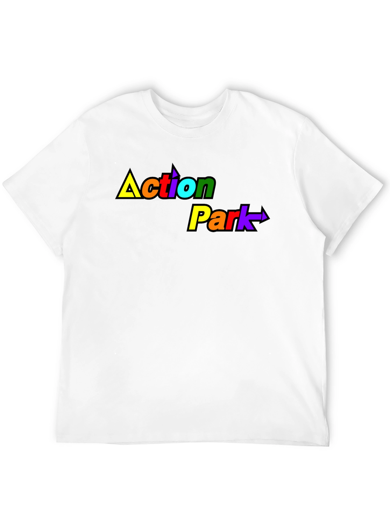 Action Park Rainbow Graphic T-Shirt