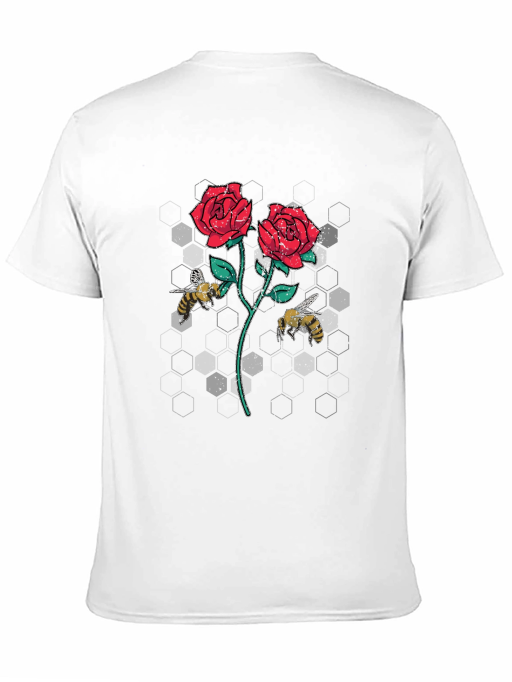 Rose and Bee Graphic Tee