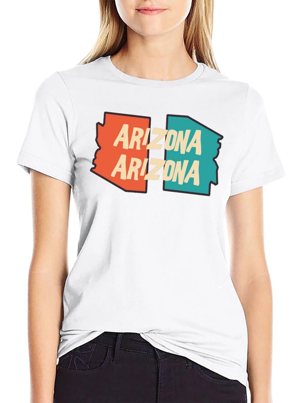 Arizona Graphic Tee - State Pride Black T-Shirt
