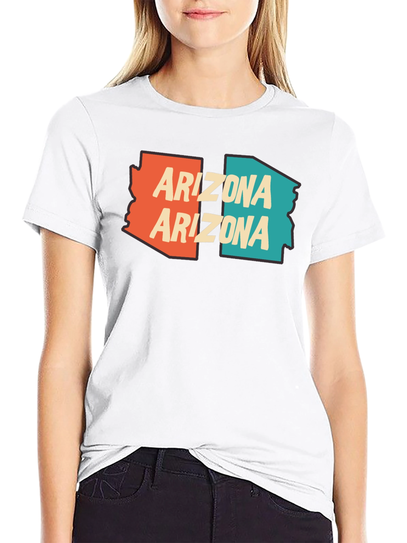 Arizona Graphic Tee - State Pride Black T-Shirt