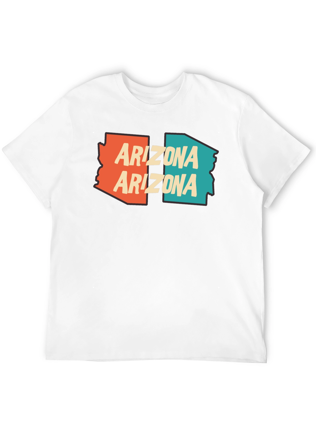 Arizona Graphic Tee - State Pride Black T-Shirt