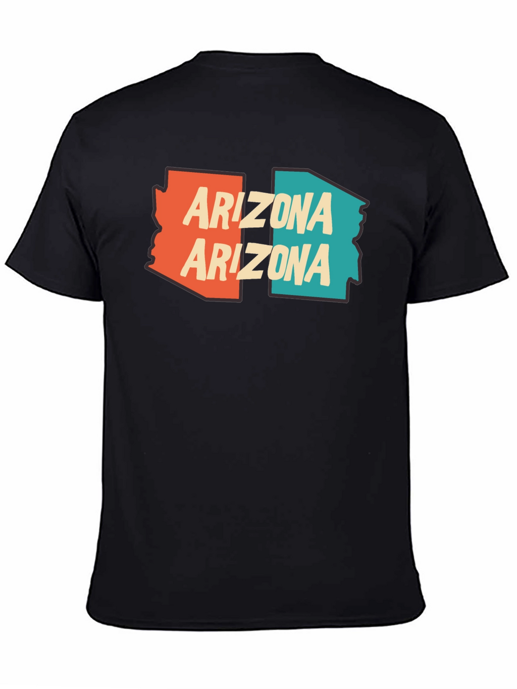 Arizona Graphic Tee - State Pride Black T-Shirt