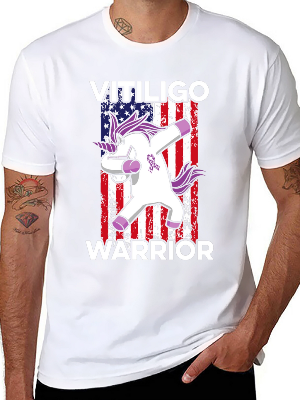 Vitiligo Warrior T-Shirt