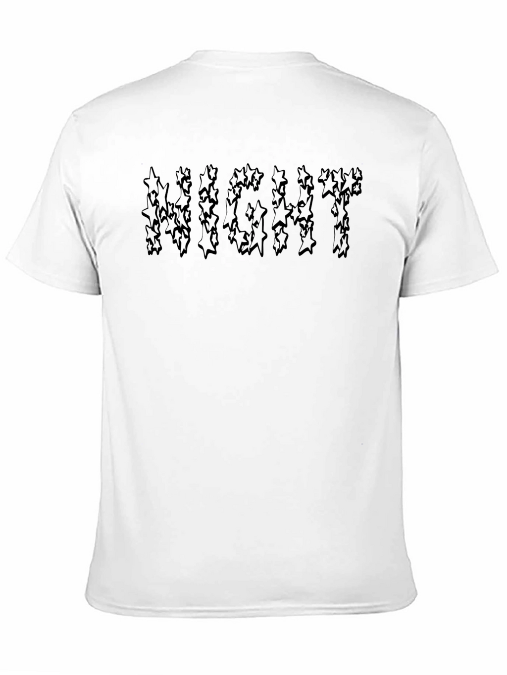 Night Star T-Shirt - Stylish Black Tee