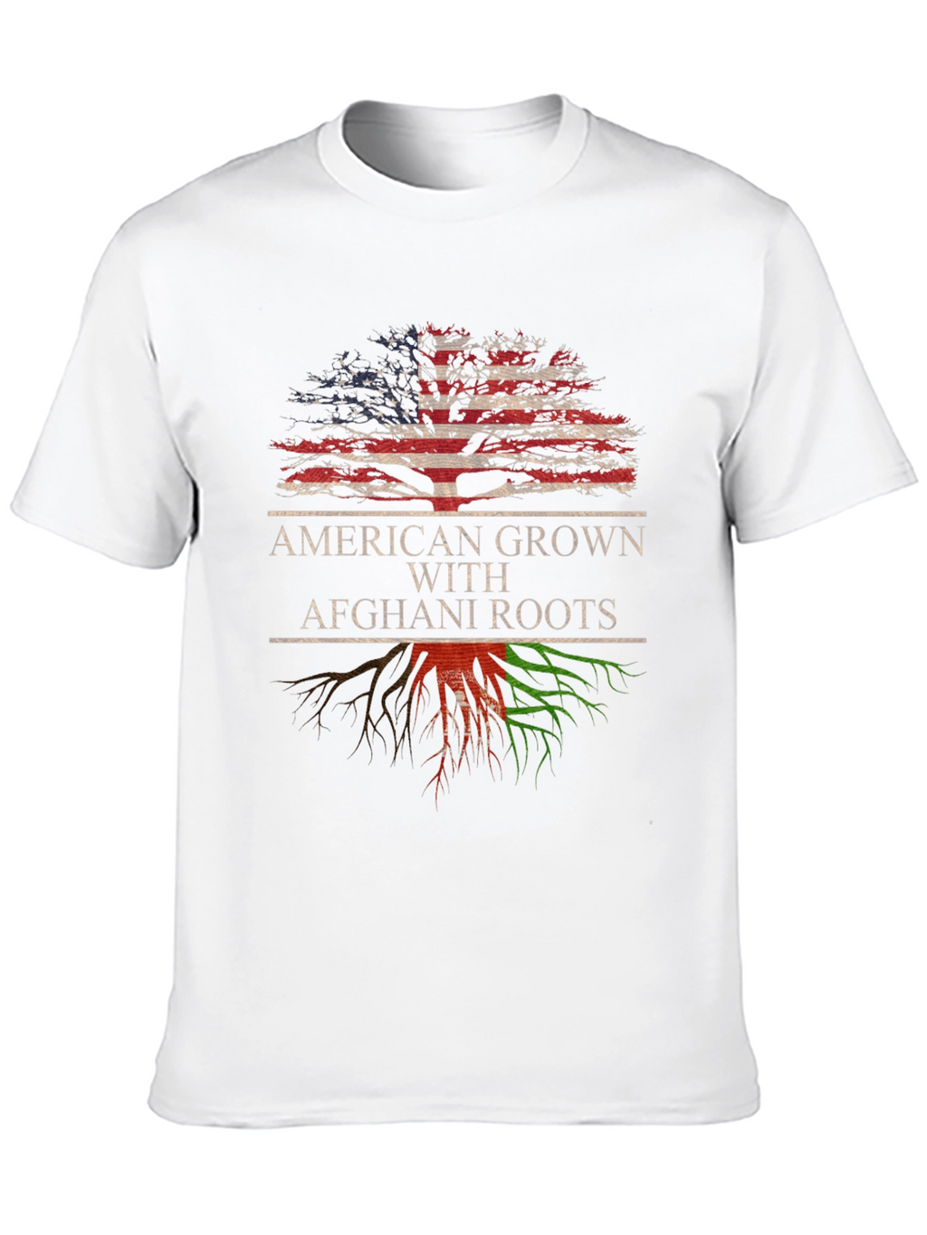 American Grown with Afghani Roots T-Shirt
