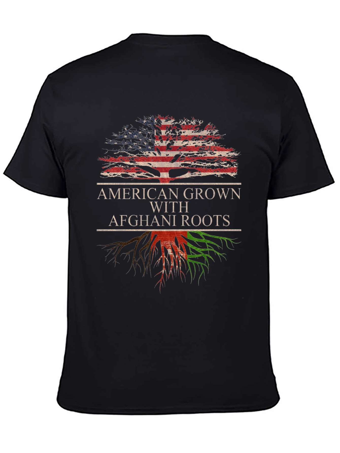 American Grown with Afghani Roots T-Shirt
