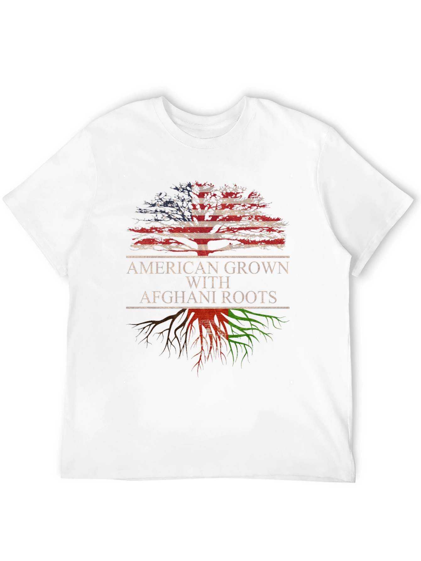 American Grown with Afghani Roots T-Shirt