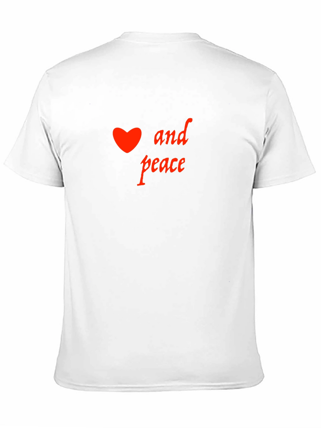Heart and Peace Graphic T-Shirt