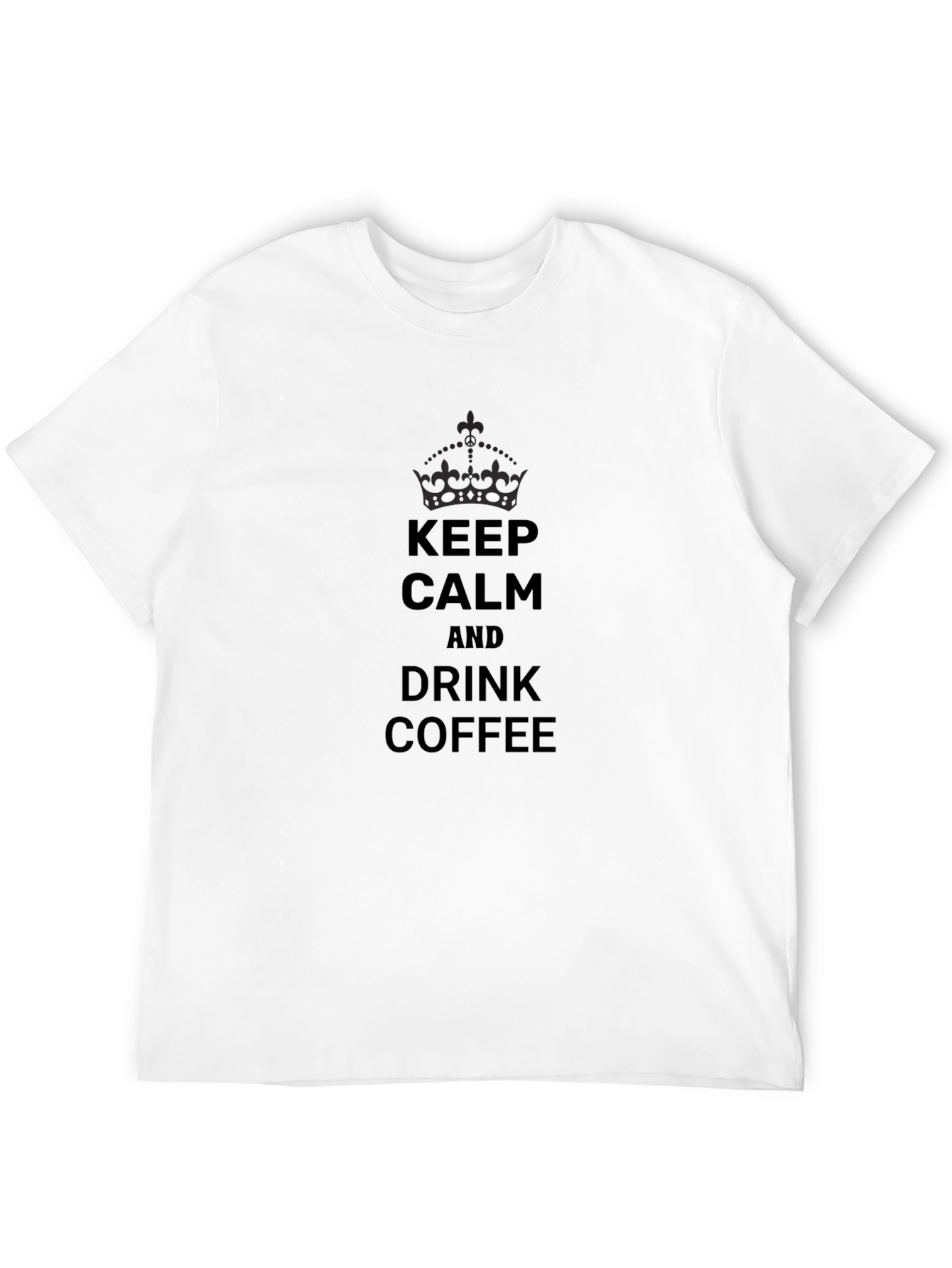 Keep Calm and Drink Coffee Graphic Tee