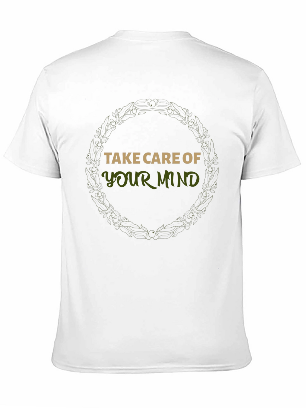 Take Care of Your Mind T-Shirt - Black