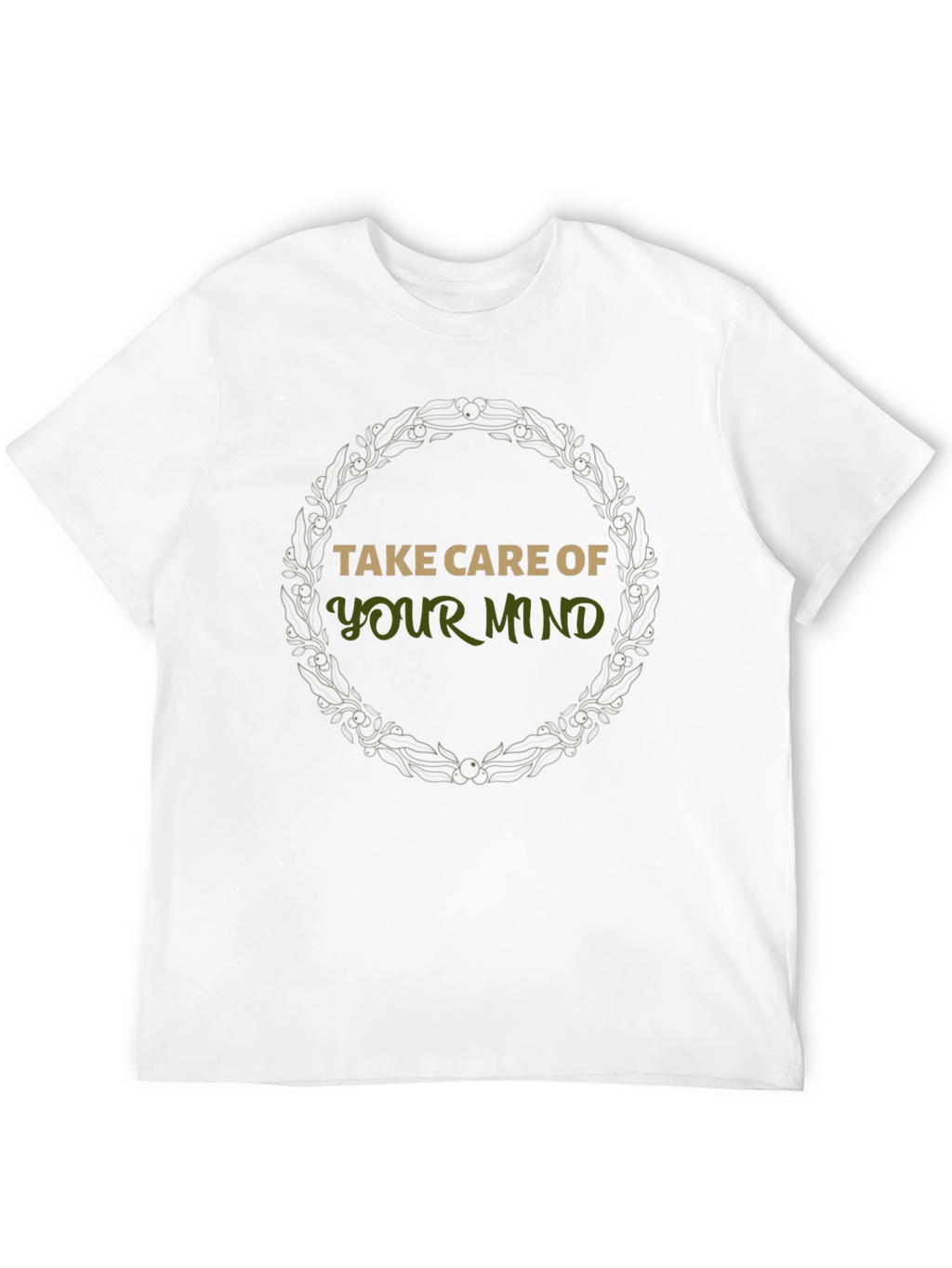 Take Care of Your Mind T-Shirt - Black