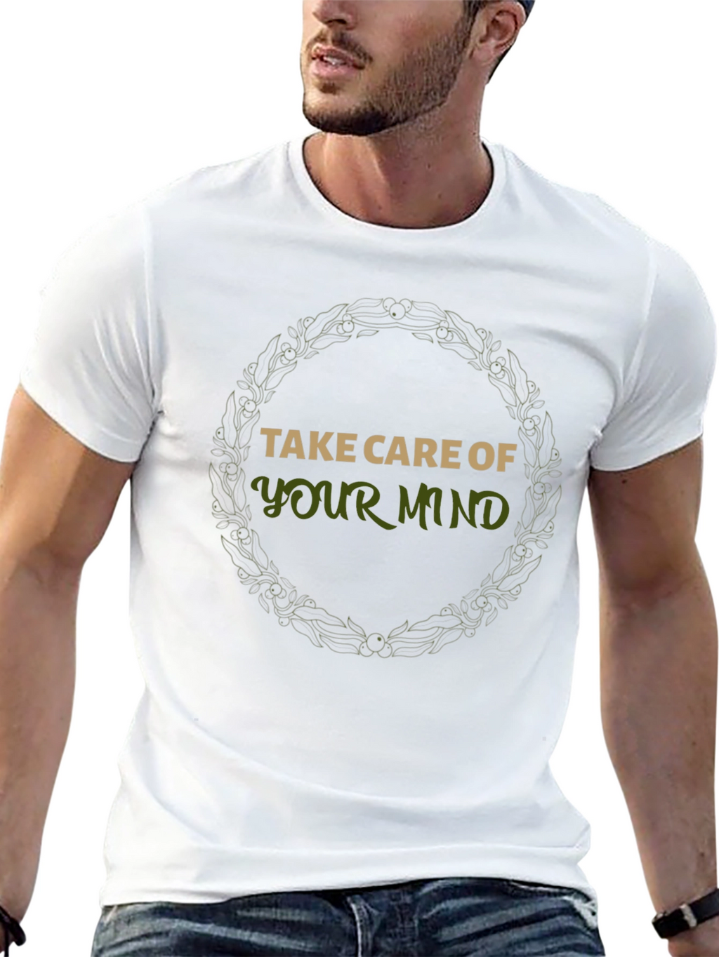 Take Care of Your Mind T-Shirt - Black