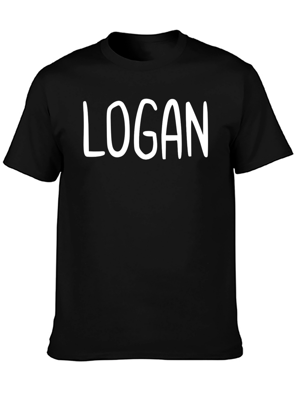 Personalized LOGAN Graphic Tee - Casual Comfort