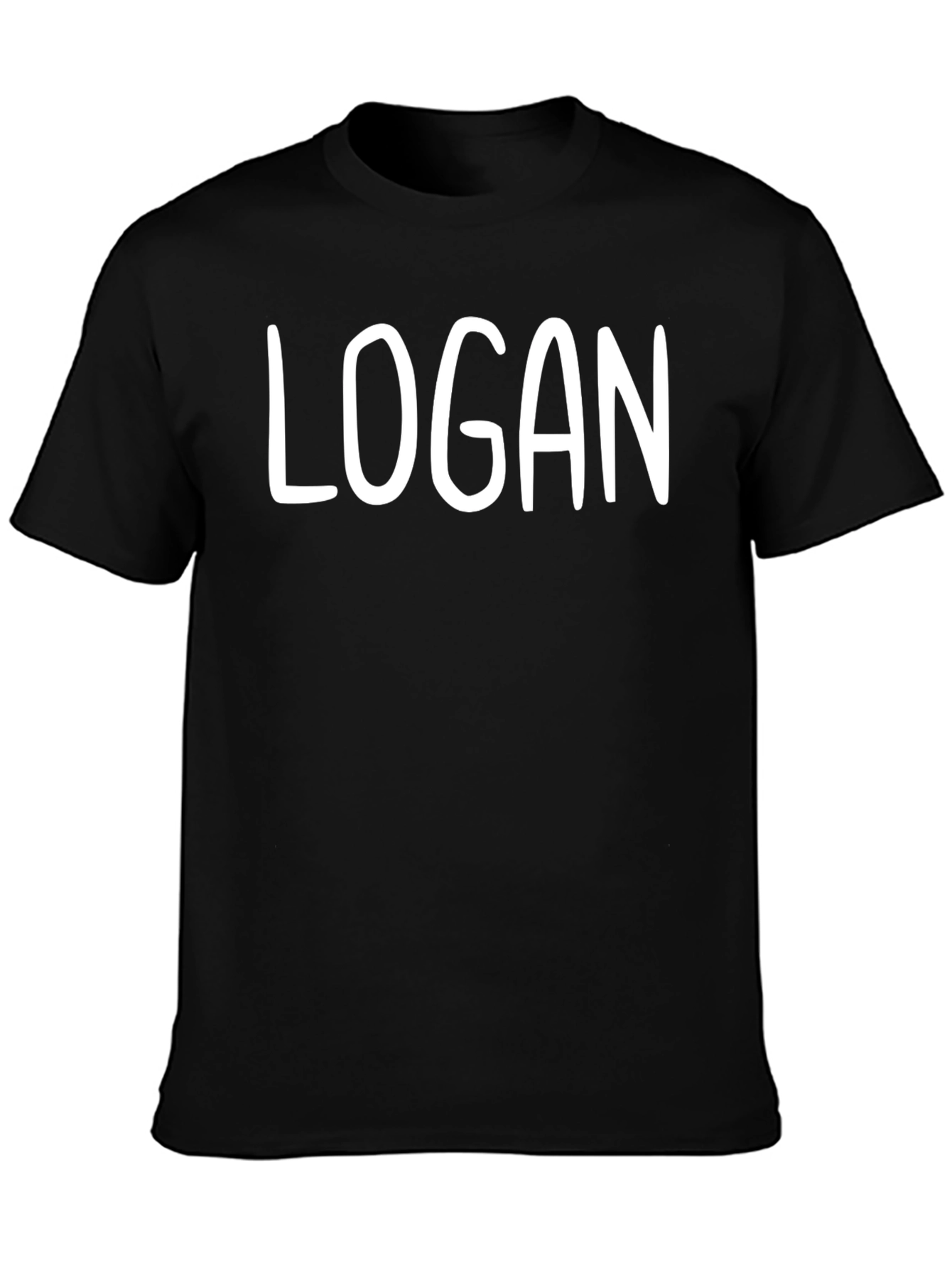 Personalized LOGAN Graphic Tee - Casual Comfort