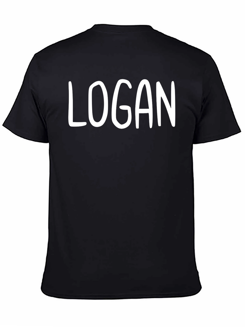 Personalized LOGAN Graphic Tee - Casual Comfort