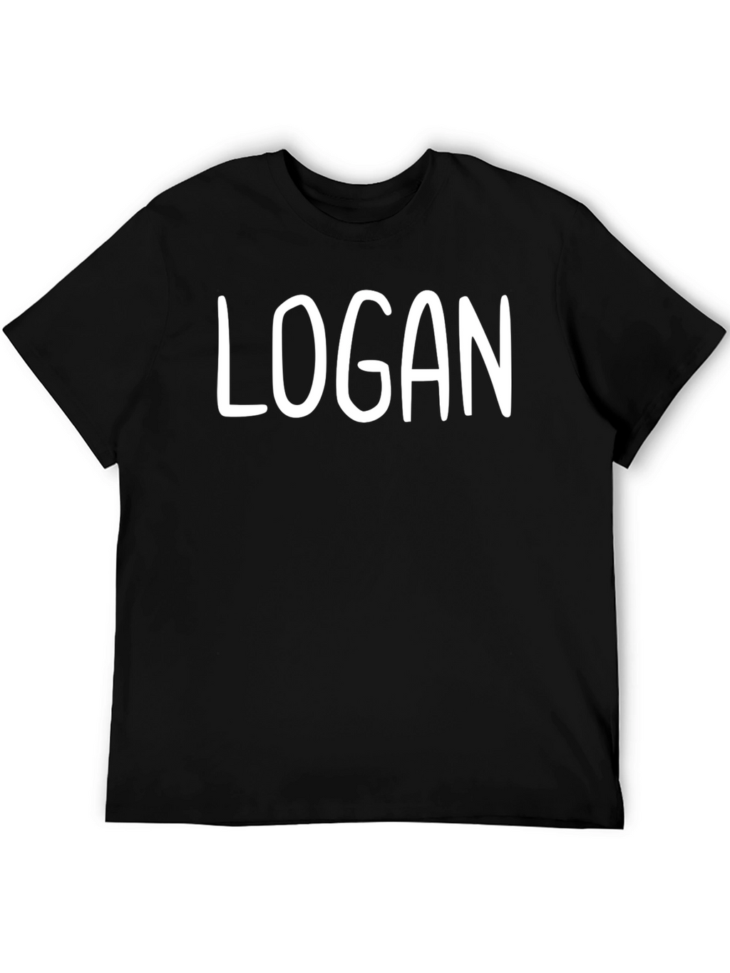Personalized LOGAN Graphic Tee - Casual Comfort