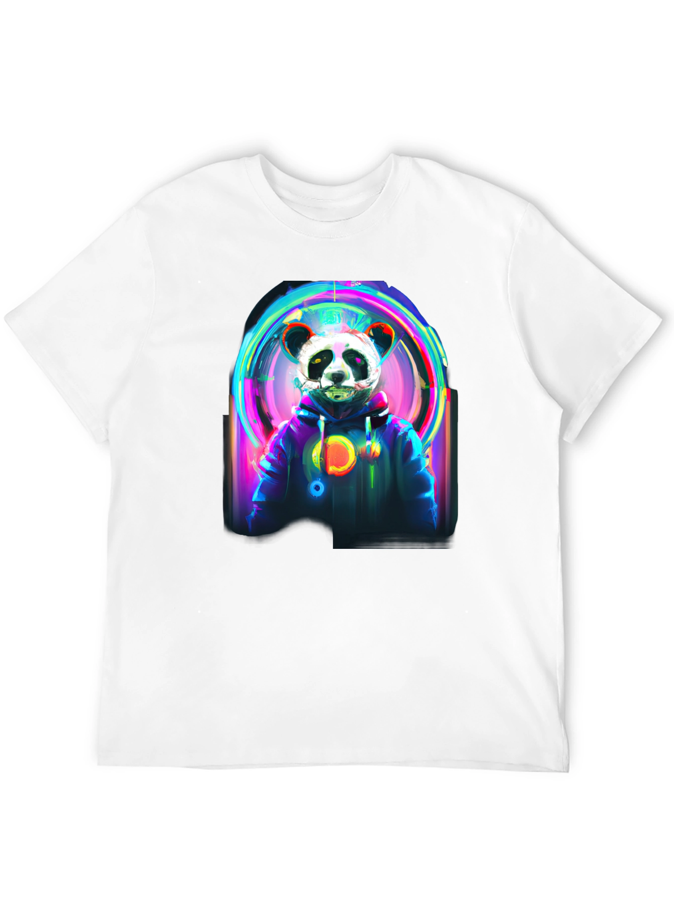 Cyberpunk Panda Graphic Tee