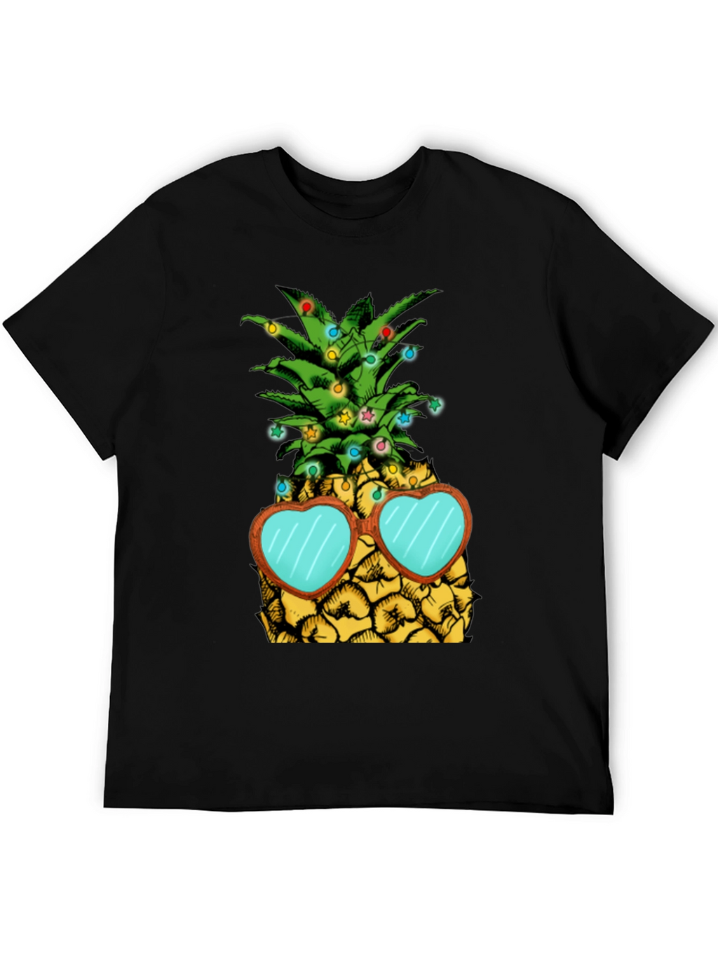 Festive Pineapple Graphic Tee