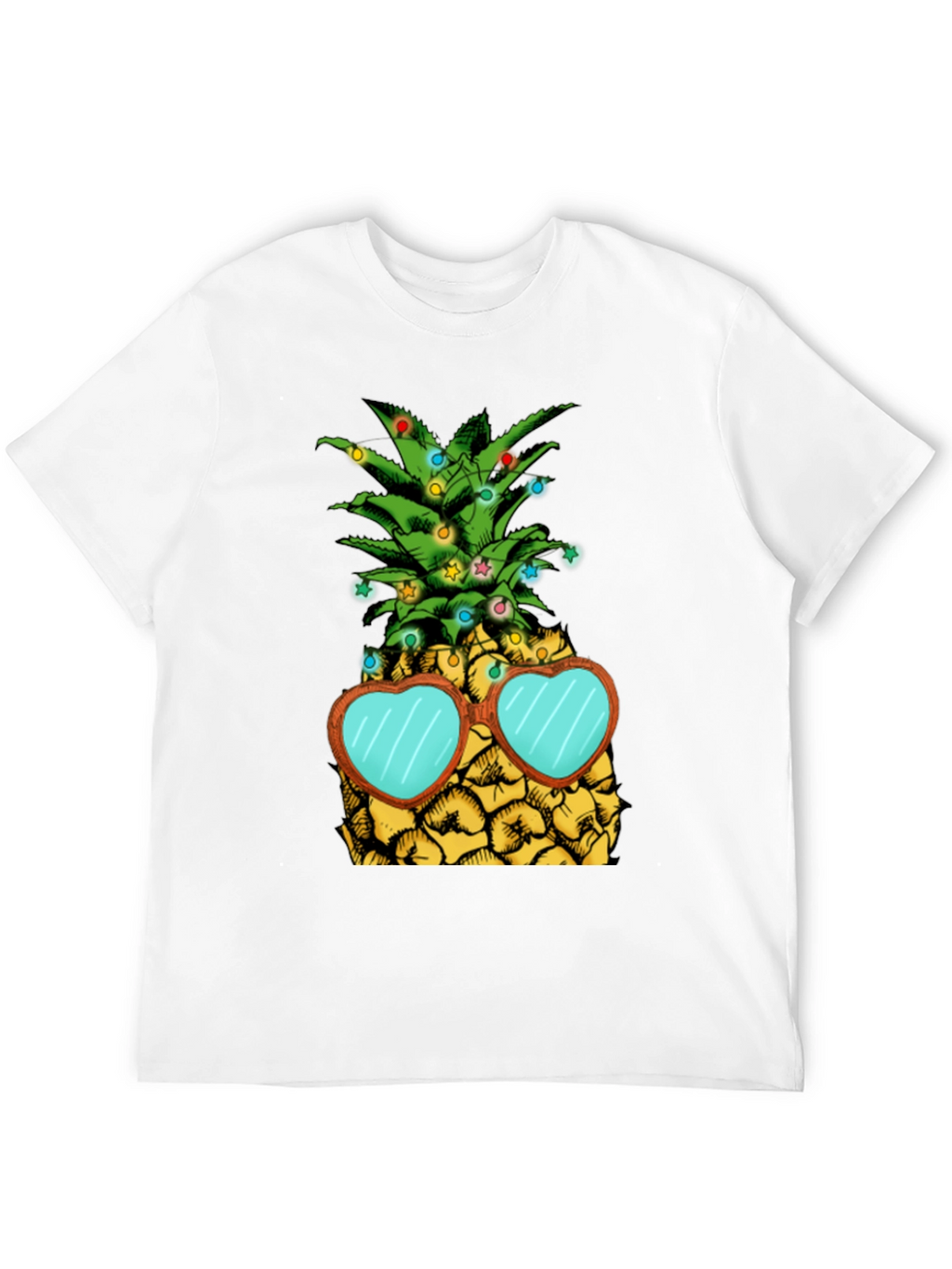 Festive Pineapple Graphic Tee