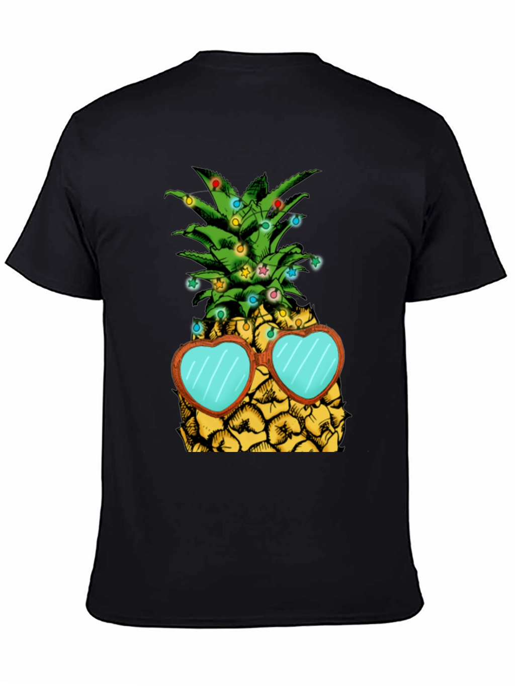 Festive Pineapple Graphic Tee