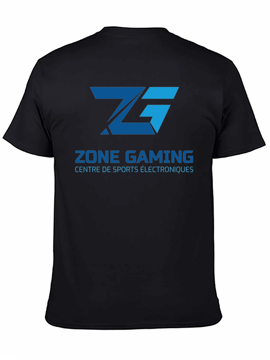 Zone Gaming T-Shirt - Black Cotton Blend