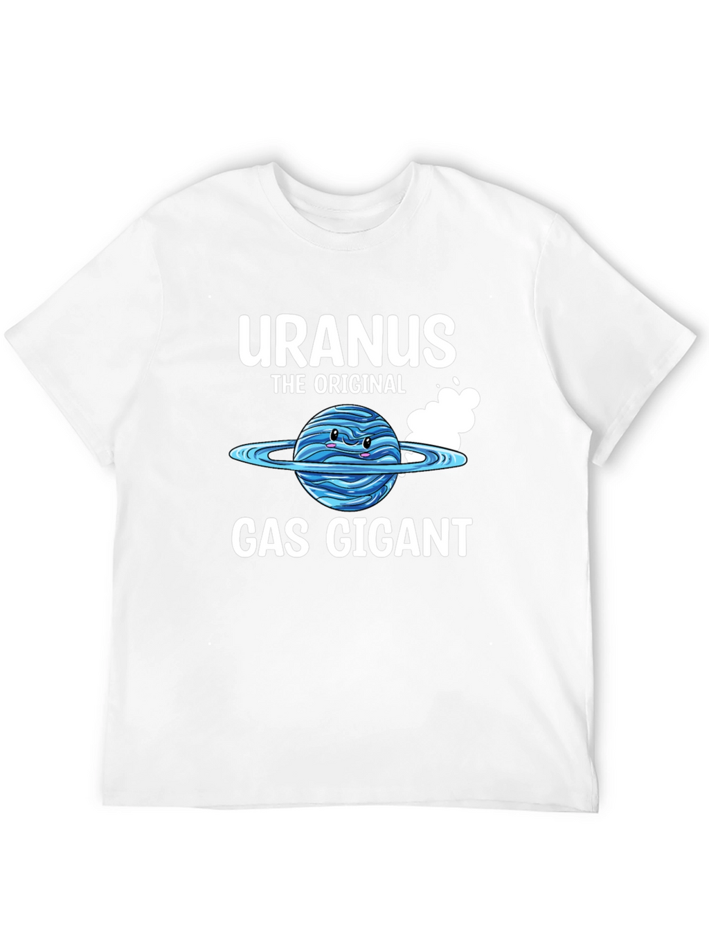 Uranus Gas Giant Graphic T-Shirt - Funny Space Tee