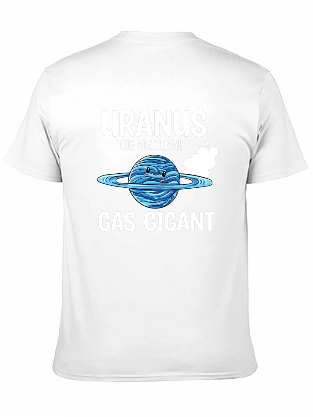 Uranus Gas Giant Graphic T-Shirt - Funny Space Tee
