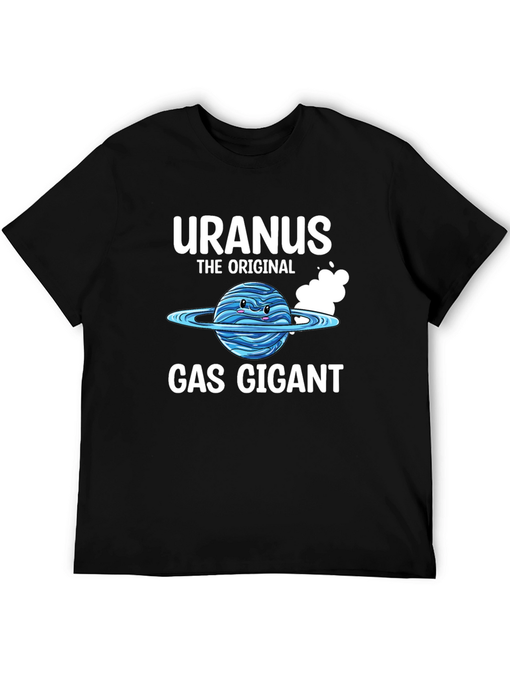 Uranus Gas Giant Graphic T-Shirt - Funny Space Tee