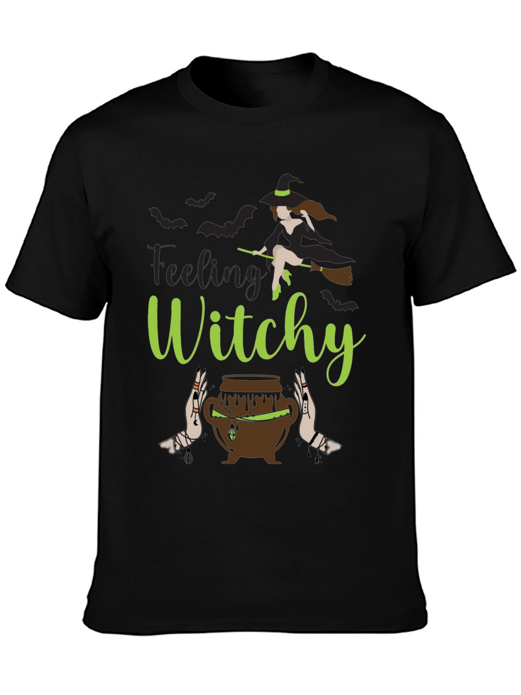 Feeling Witchy T-Shirt - Halloween Apparel