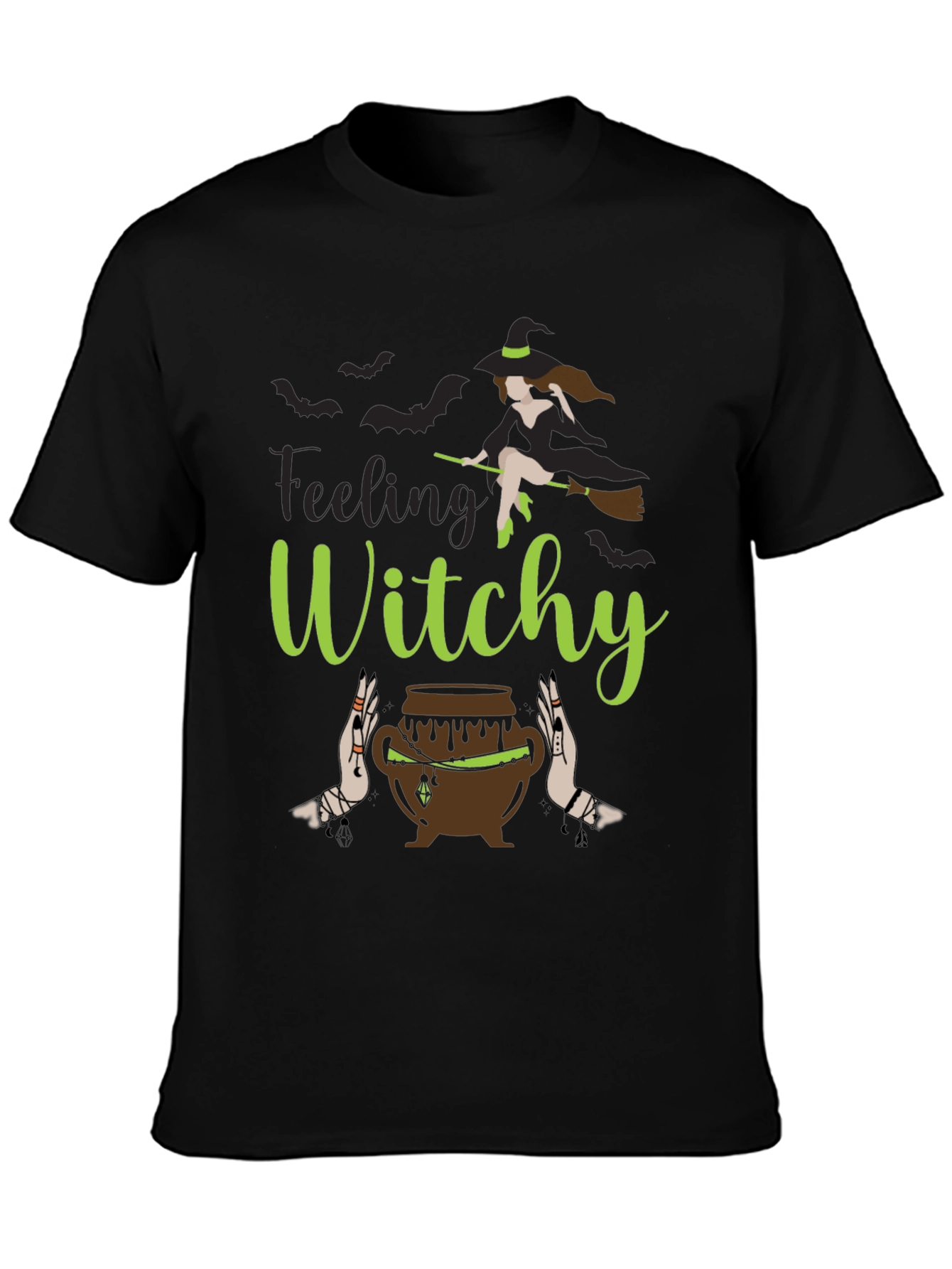 Feeling Witchy T-Shirt - Halloween Apparel