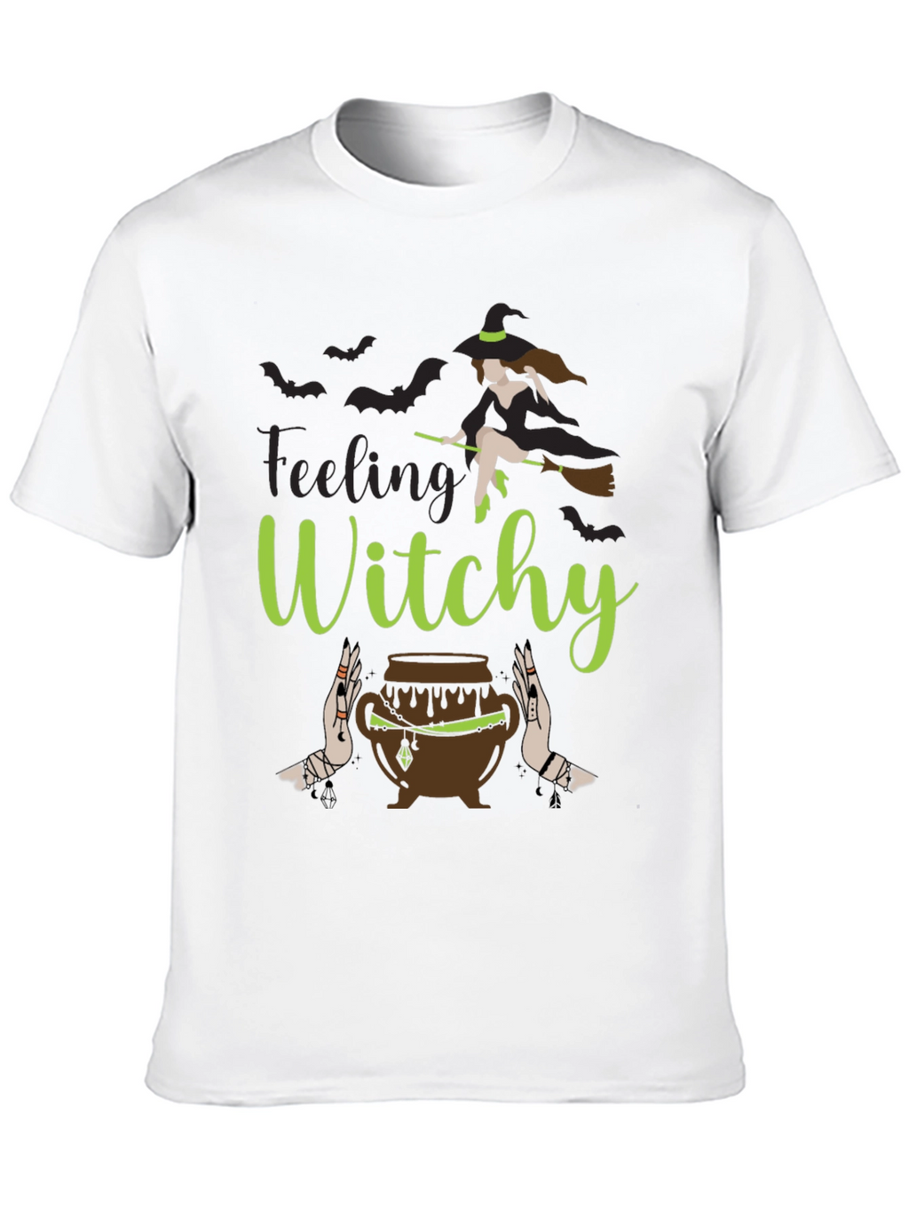 Feeling Witchy T-Shirt - Halloween Apparel