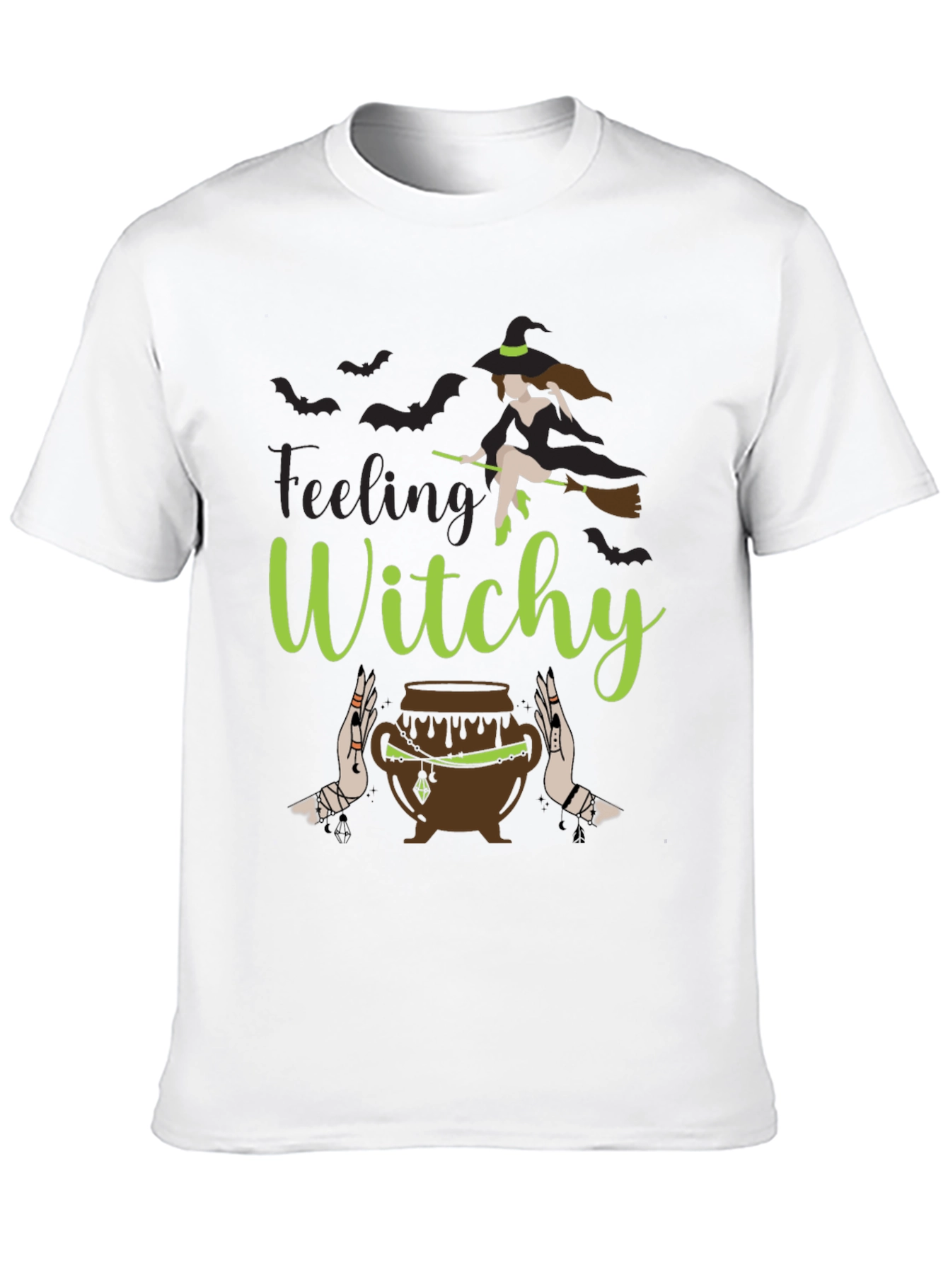 Feeling Witchy T-Shirt - Halloween Apparel