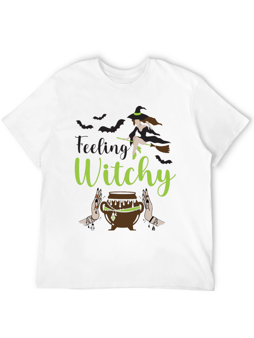 Feeling Witchy T-Shirt - Halloween Apparel