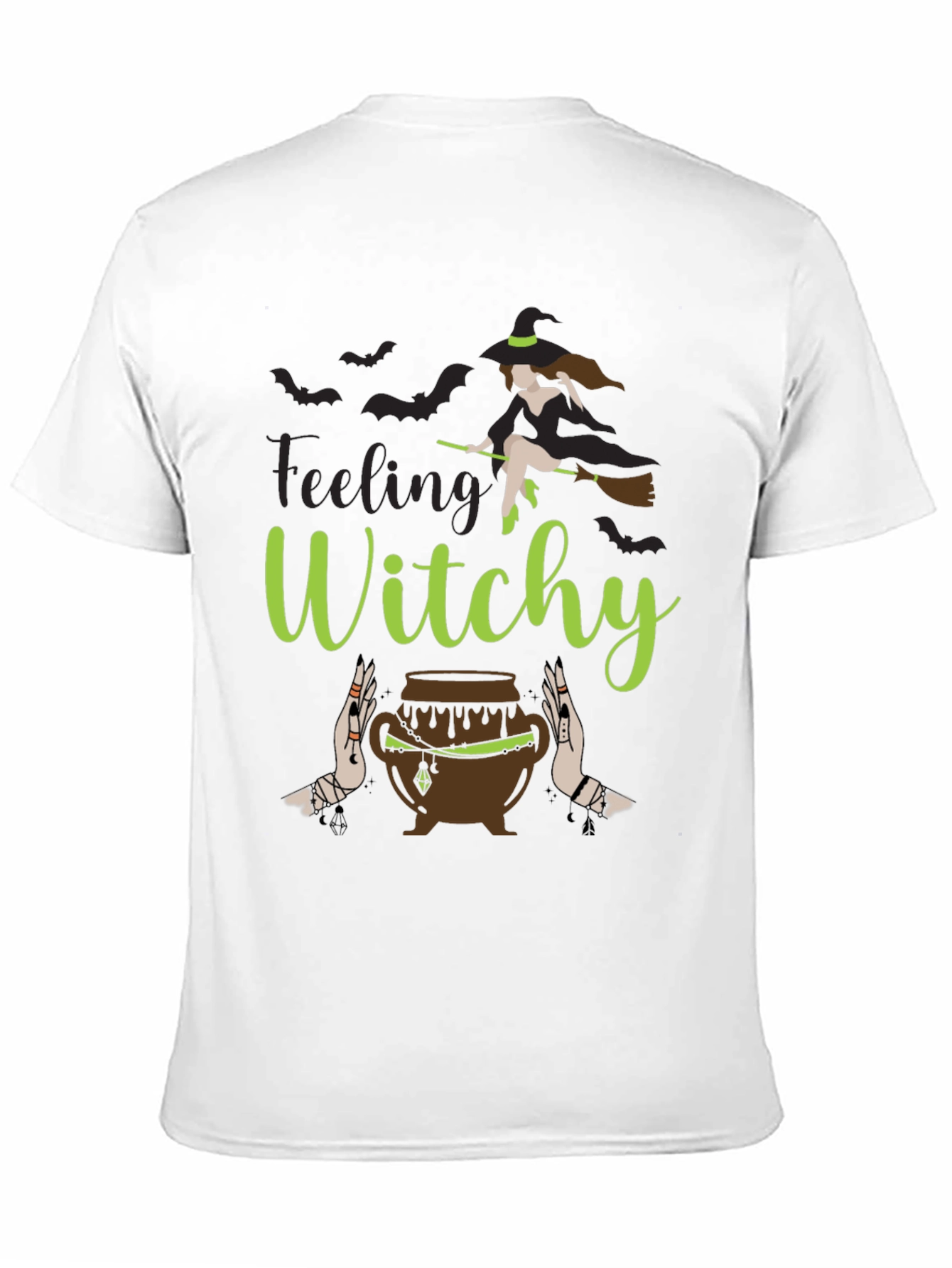 Feeling Witchy T-Shirt - Halloween Apparel