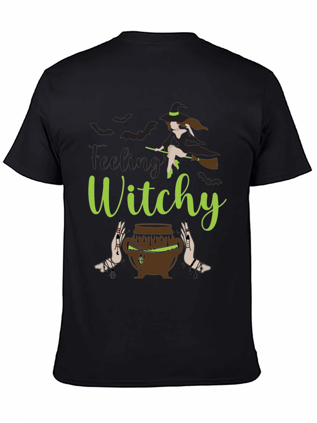 Feeling Witchy T-Shirt - Halloween Apparel