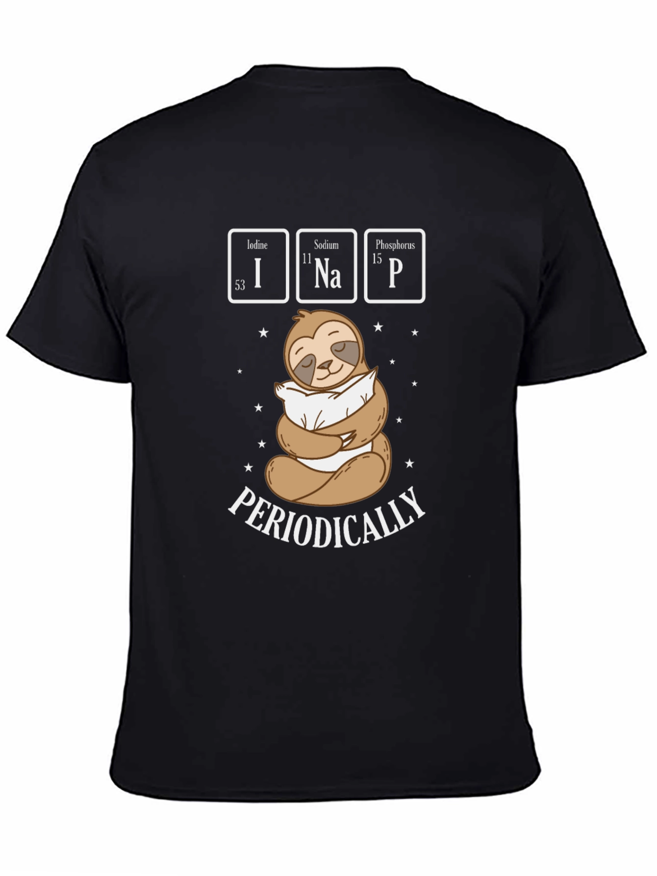 Periodically Napping Sloth T-Shirt - Science Tee