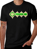 Power On Graphic Black T-Shirt